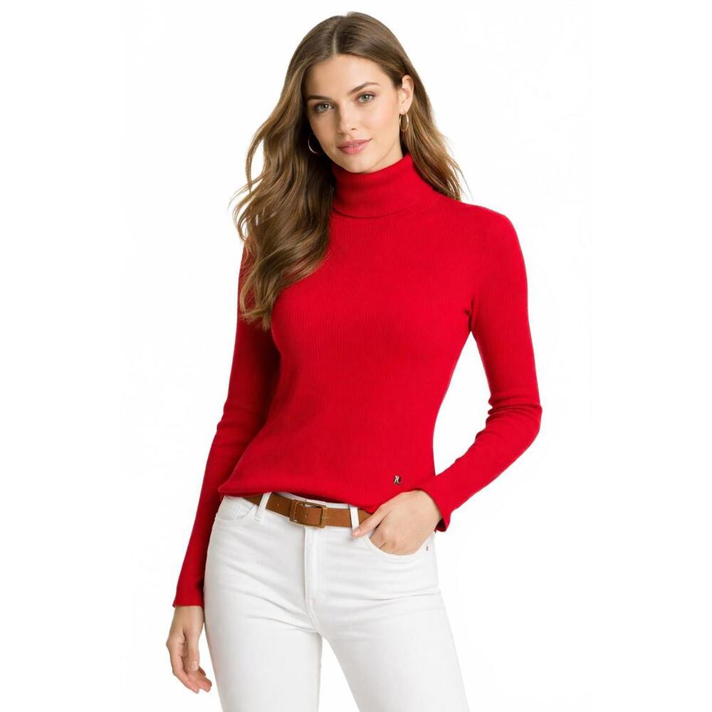 Lauren Ralph Lauren Red Turtleneck Sweater